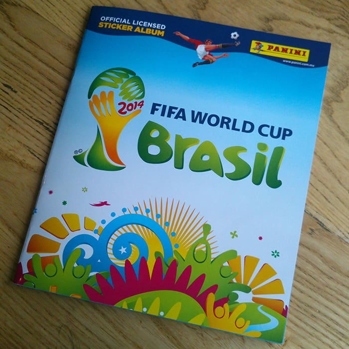 Álbum Panini del Mundial Barasil