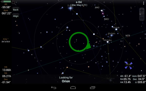 Apps para ver las estrellas