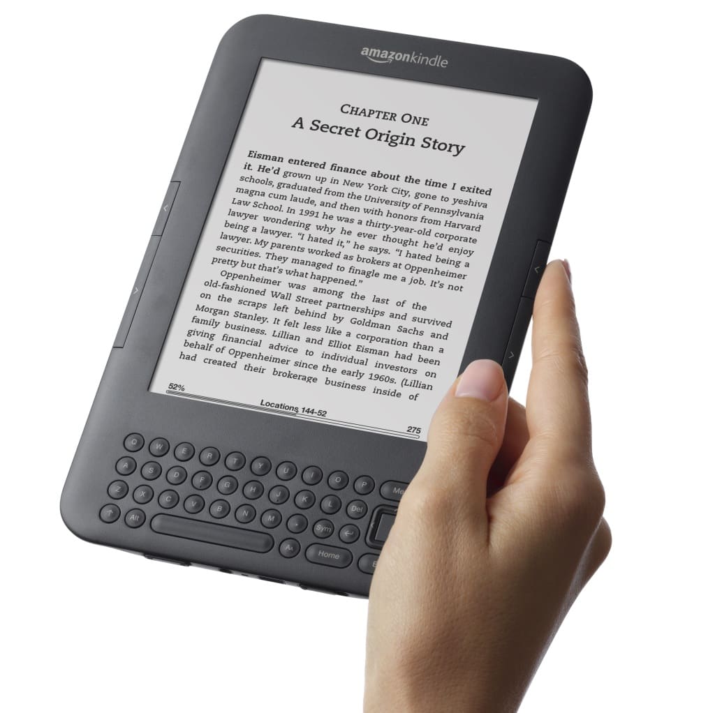 E-book reader Amazon Kindle