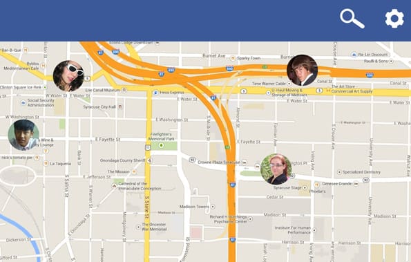 Facebook Nearby Friends