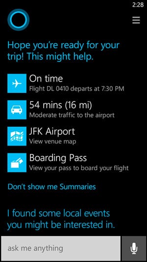 Cortana ya es una realidad en Windows Phone 8.1