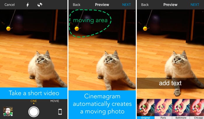 Aplicaciones para crear gifs