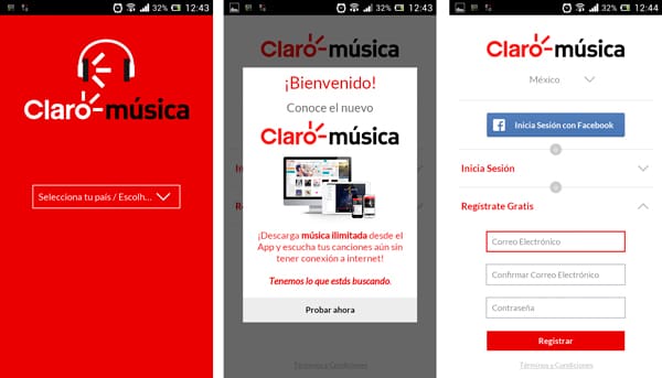 App Claromúsica