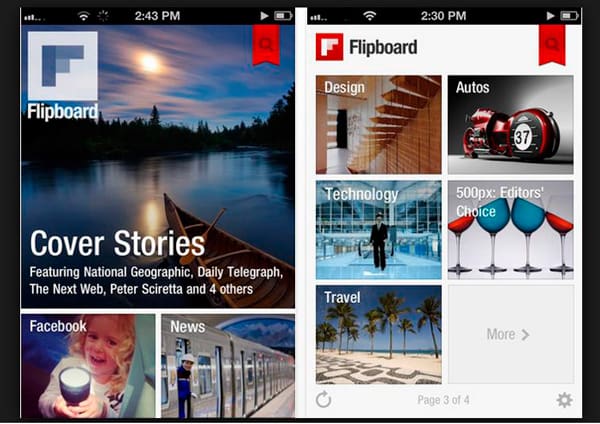Revistas en Flipboard