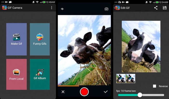 Aplicaciones para crear gifs