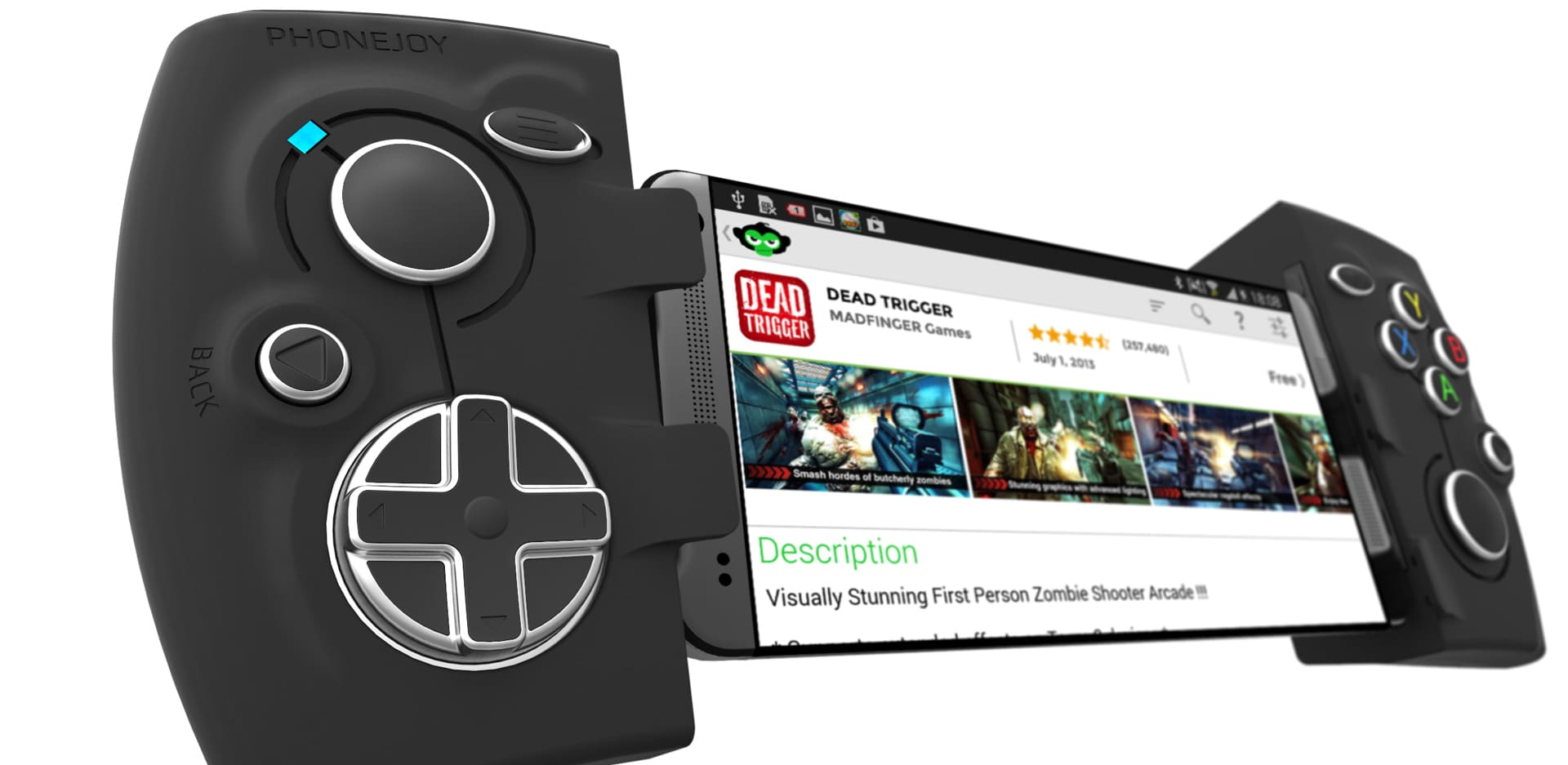 Phonejoy un gamepad para Android