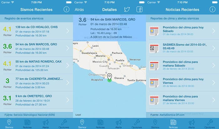 App Alerta Sísmica DF