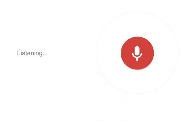OK Google en Chrome