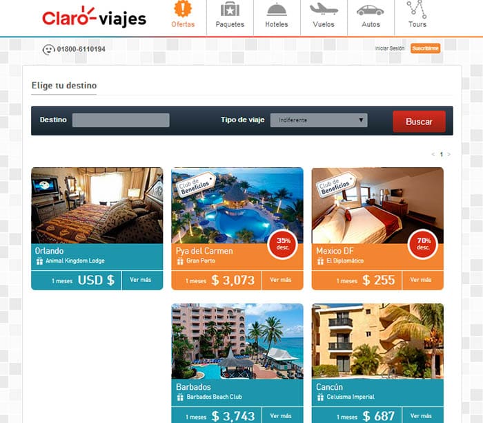 Claroviajes