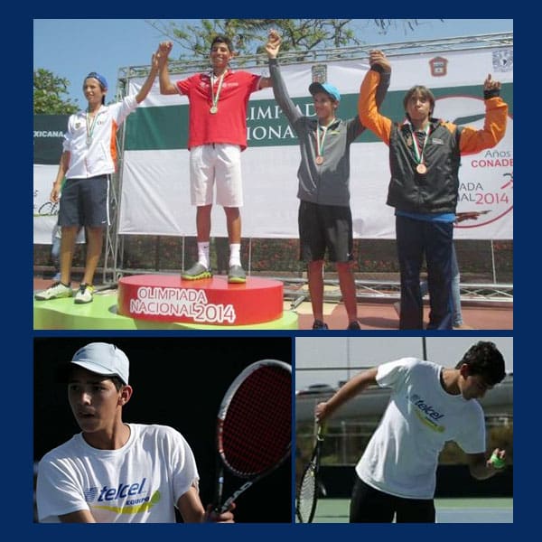 Equipo de Tenis Telcel Campeón en la Olimpiada Nacional 2014