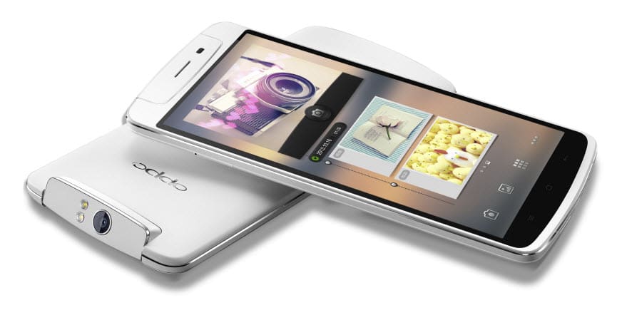 Smartphones para tomar selfies - Oppo N1