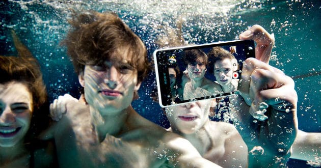 Smartphones resistentes al agua