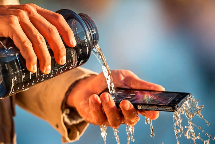 Smartphones resistentes al agua