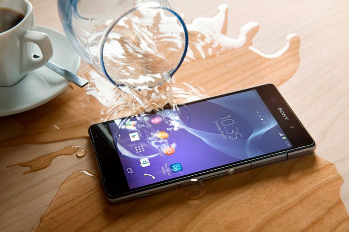 Smartphones resistentes al agua