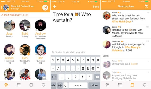 Swarm nueva app de Foursquare