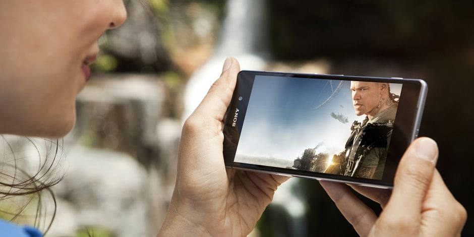 Pantalla del Sony Xperia Z2