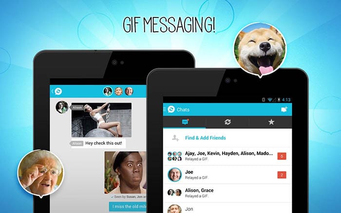 Relay GIF Messenger