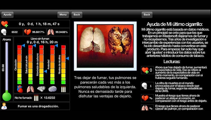 Apps para dejar de fumar
