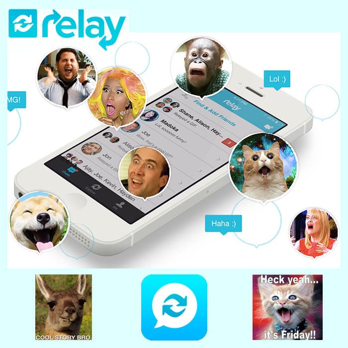 Relay GIF Messenger
