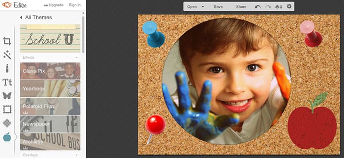 PicMonkey editor de fotos online