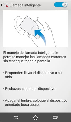 Trucos en el Xperia Z2