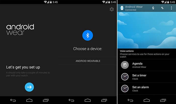 Google Play Android Wear