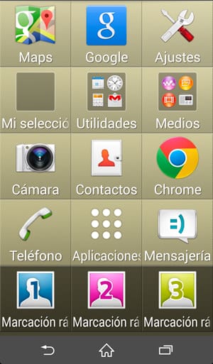 Trucos en el Xperia Z2