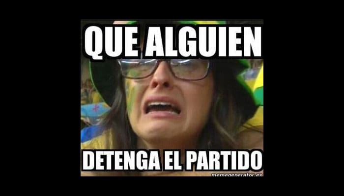Los memes del Brasil-Alemania