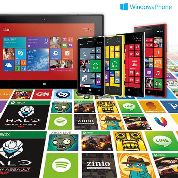 Apps para Windows Phone