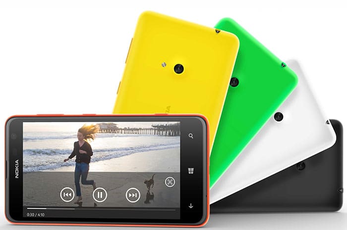 Lumia Cyan