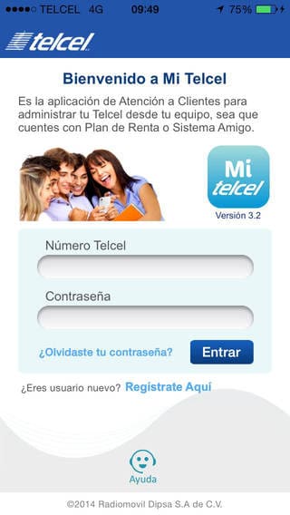 Mi Telcel app