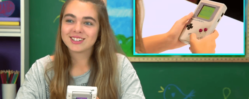 Reacciones de los niños al ver el Game Boy