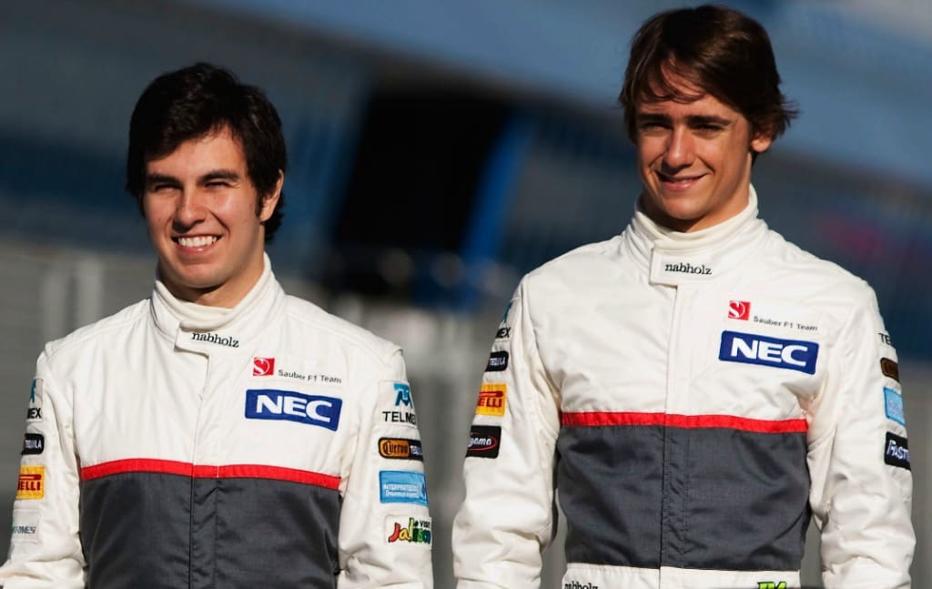 Sergio Pérez y Esteban Gutiérrez