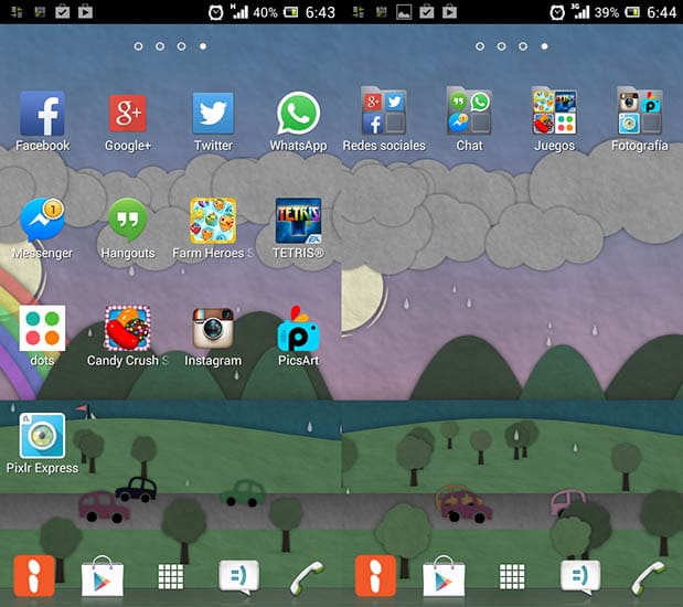 carpetas en Android 2