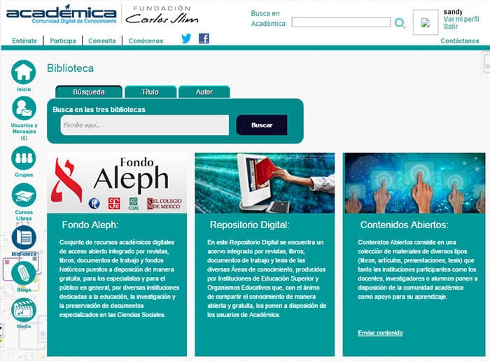 Académica biblioteca