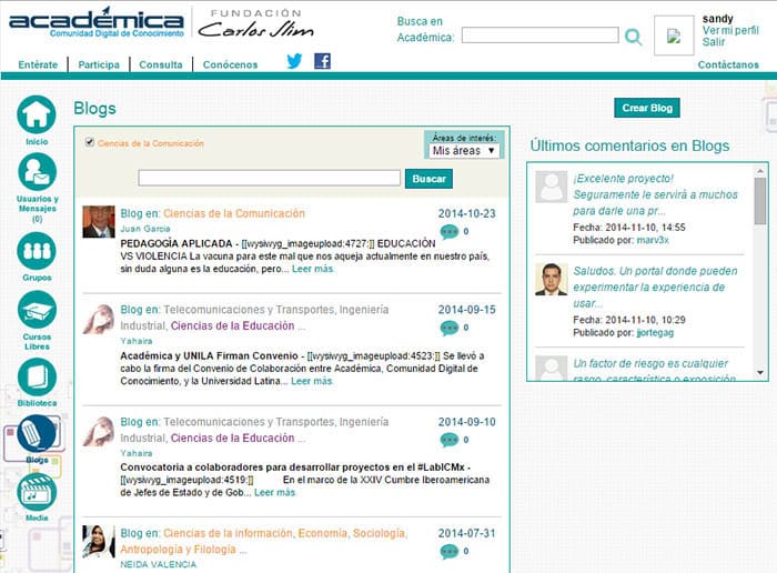 Académica blog