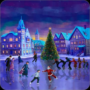 pista-de-patinaje-navideña