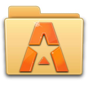 astro administrador de archivos