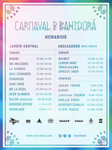 bahidora-horarios