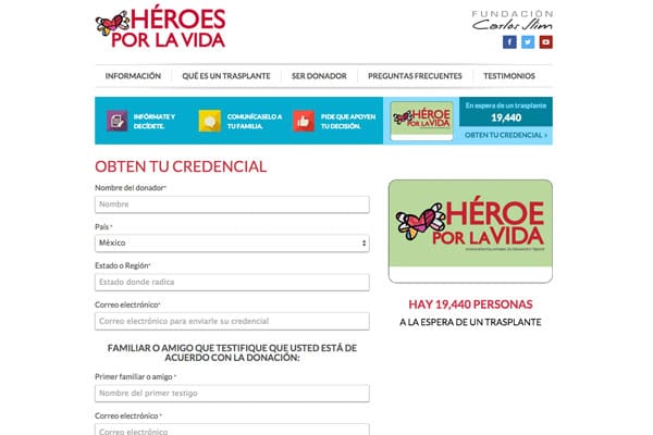 credencial hxv