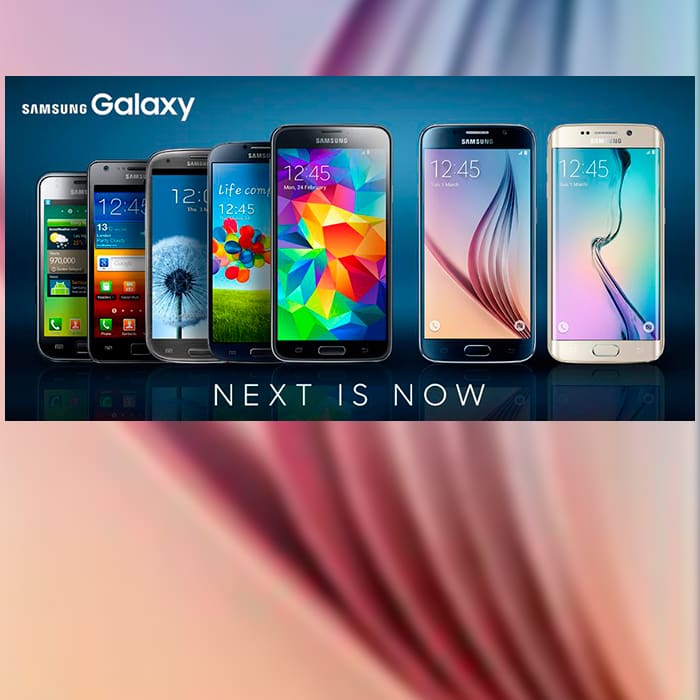 Evolución de la familia Galaxy S