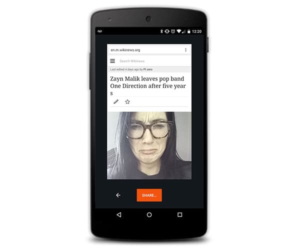chromeselfie