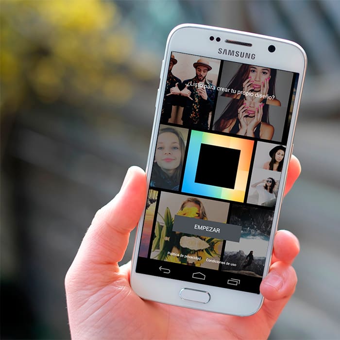 Layout llega a Android