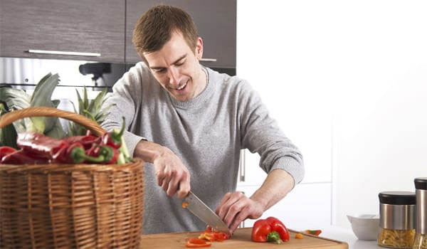 Cocinando papá