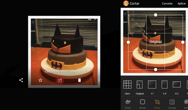 Editar con tu celular