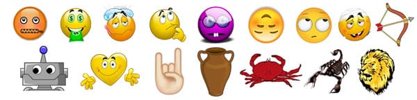 Emojis caras