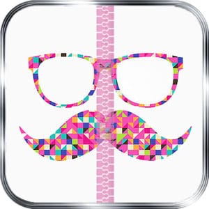 Hipster zipper