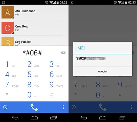 imei-marcación