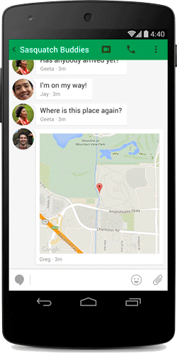 hangouts chat