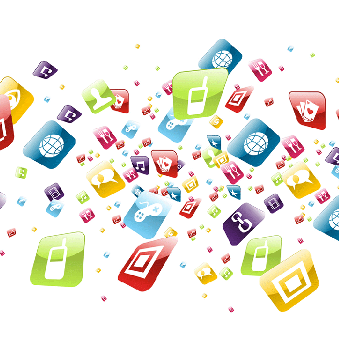 Apps en la pantalla principal del iPhone